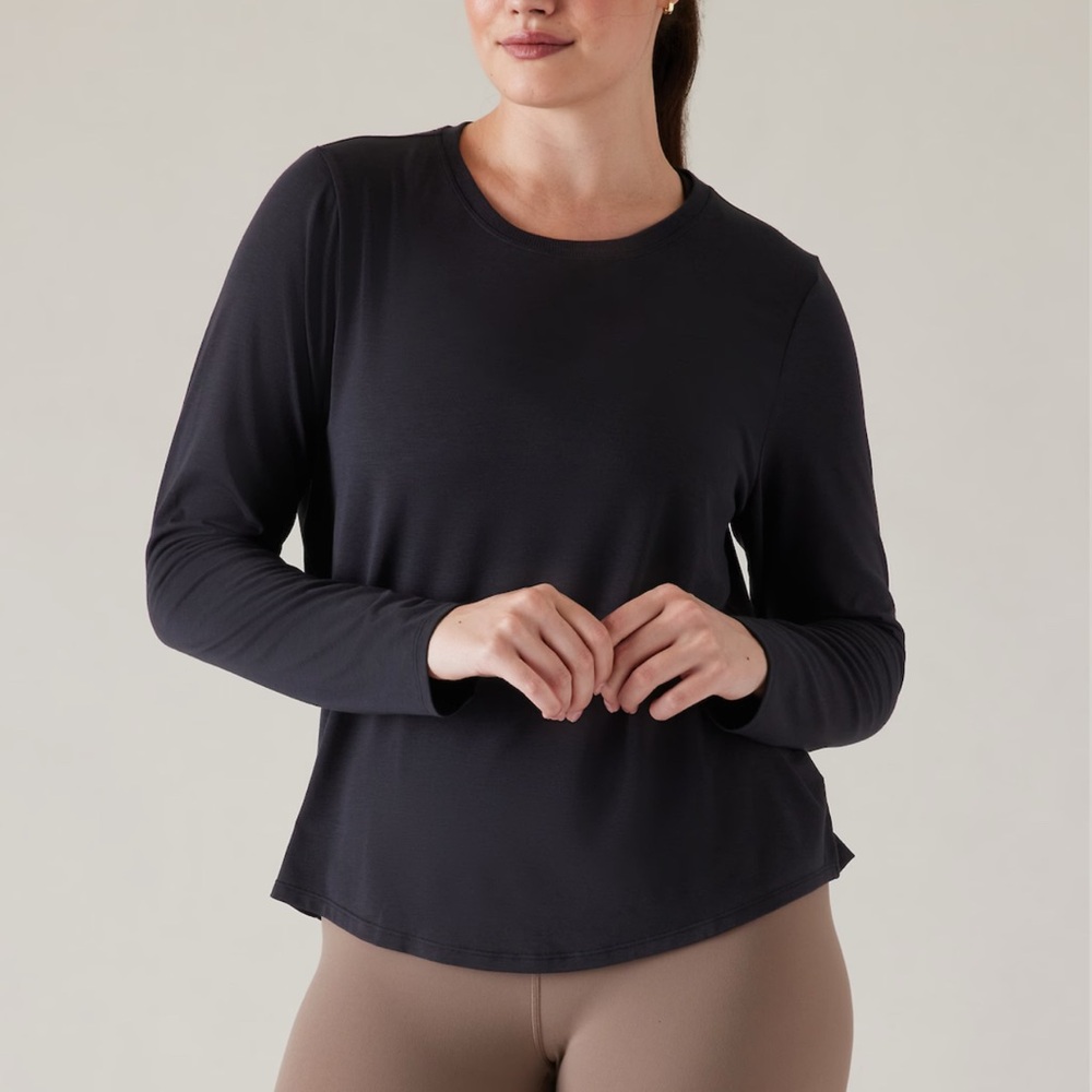 3 NWT medium Athleta With Ease Open Back tops